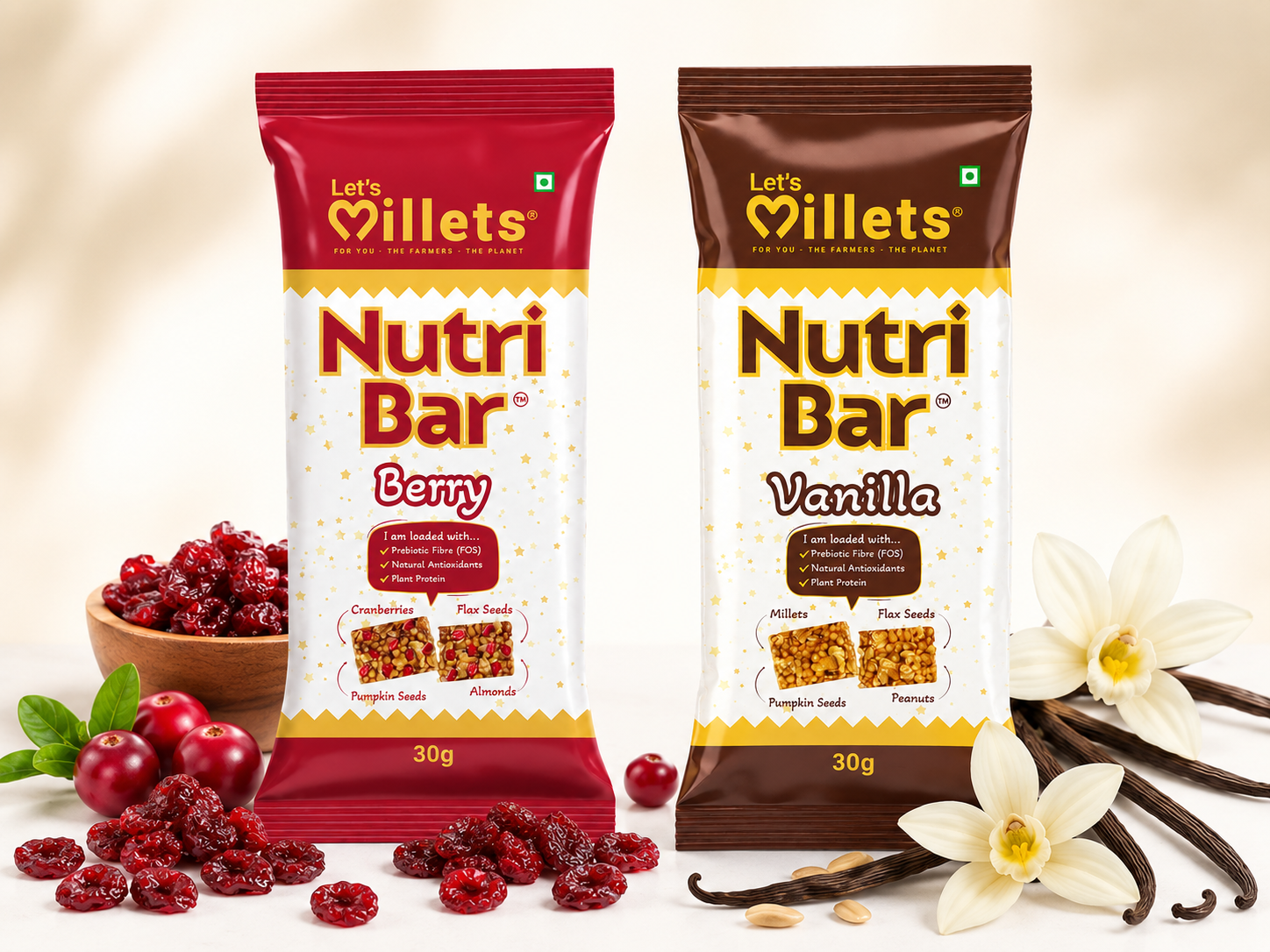 Nutri Bars – Healthy Millet & Seed Energy Bars